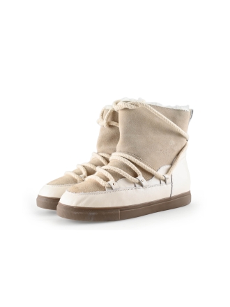 Sub55 Enkellaarzen Beige 279673