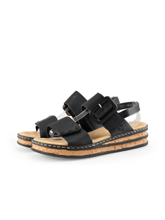 Rieker Sandalen Zwart 279690