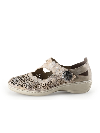 Rieker Instappers Beige 280688