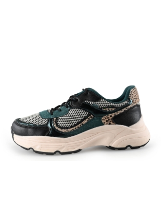 Poelman Sneakers Groen 280743