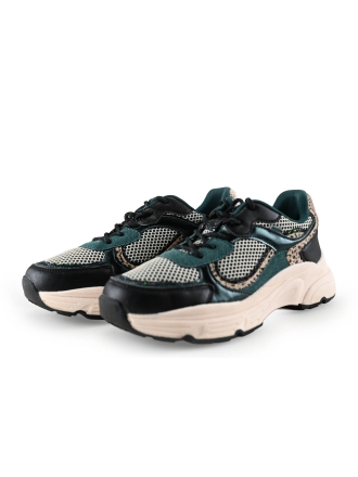 Poelman Sneakers Groen 280743