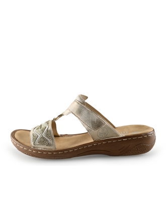 Rieker Slippers Goud 280747