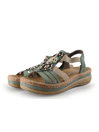 Rieker Sandalen Groen 280912