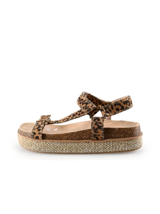 Poelman Sandalen Bruin 281057