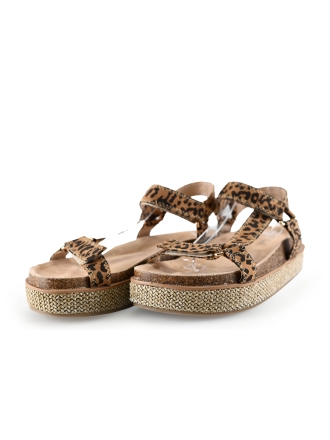 Poelman Sandalen Bruin 281057