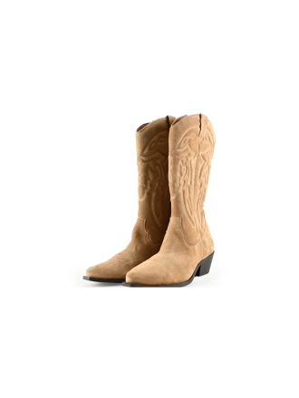 Manfield Cowboy laarzen Beige 281077