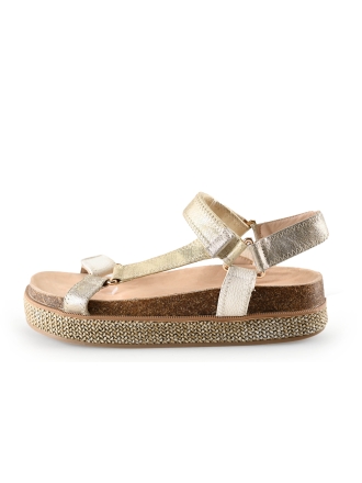 Poelman Sandalen Goud 281280