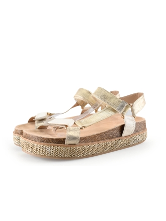 Poelman Sandalen Goud 281280
