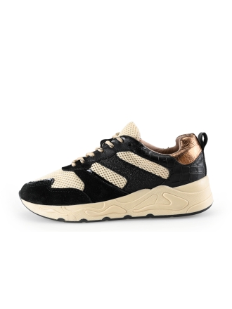 Ann Rocks Sneakers Zwart 281296