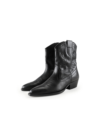 Poelman Cowboy laarzen Zwart 281457