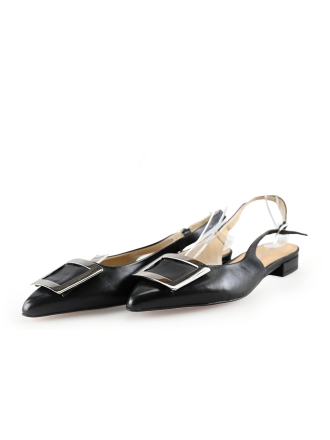 Linea Zeta Slingbacks Zwart 281516