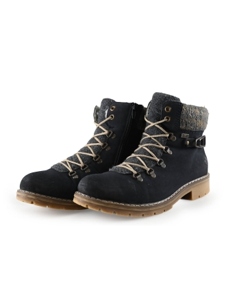 Rieker Veterboots Blauw 281634