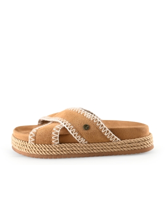 Warmbat Slippers Cognac 281657