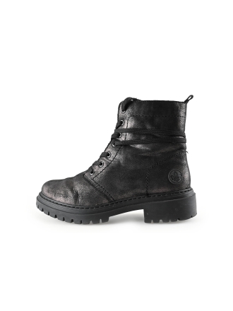 Rieker Veterboots Zwart 282997