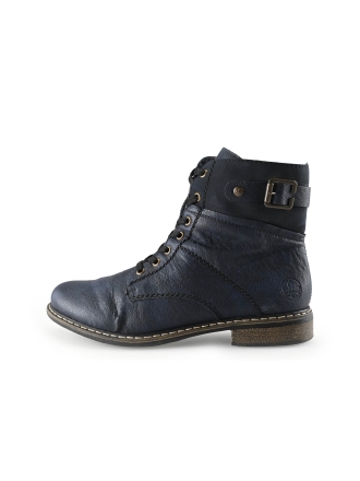 Rieker Veterboots Blauw 283047