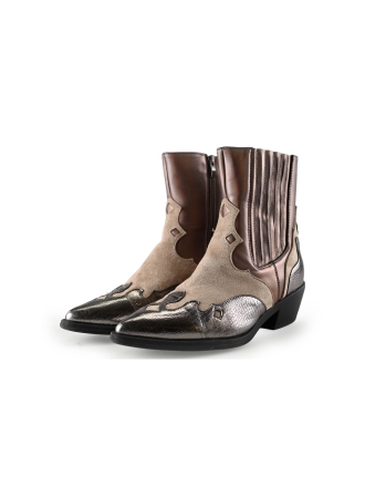 Poelman Cowboy laarzen Brons 284256