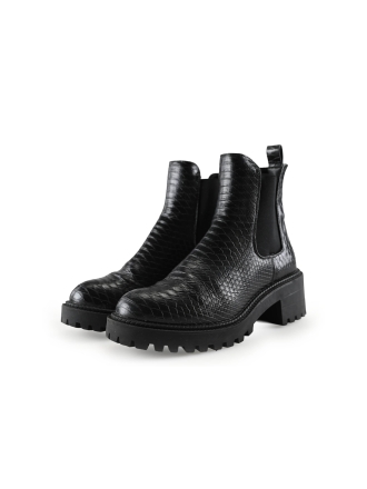 Poelman Chelsea boots Zwart 284304
