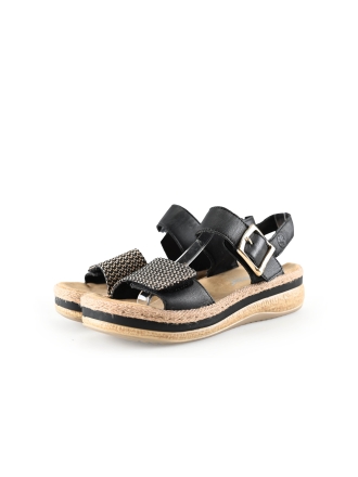 Rieker Sandalen Zwart 284439
