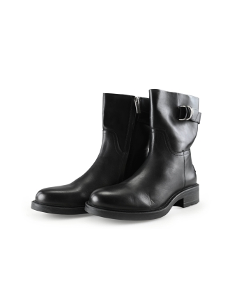 Shabbies Enkellaarzen Zwart 284635