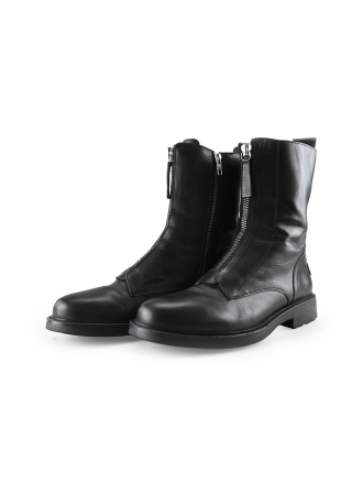 Shabbies Amsterdam Enkellaarzen Zwart 284637