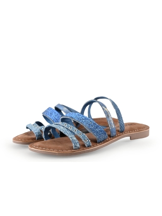 Lazamani Slippers Blauw 286229