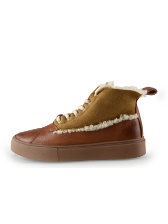 Blackstone Hoge sneakers Bruin 286600