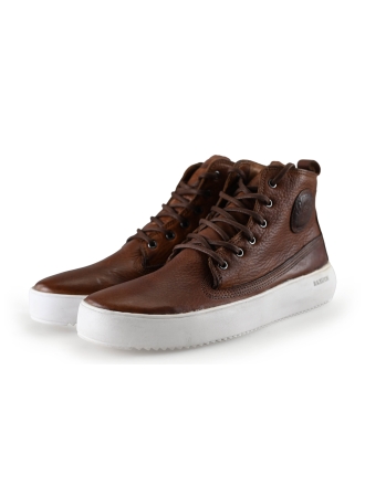 Blackstone Hoge sneakers Bruin 286601