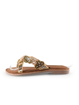 Lazamani Slippers Beige 286648