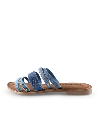 Lazamani Slippers Blauw 286699