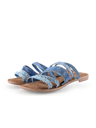Lazamani Slippers Blauw 286699