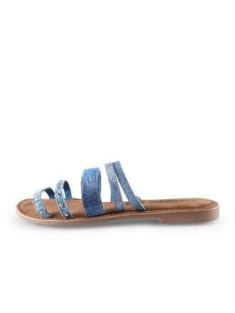 Lazamani Slippers Blauw 286701