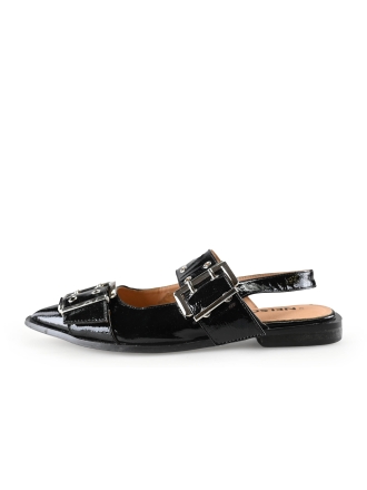 Yours Clothing Ballerina's Zwart 286770