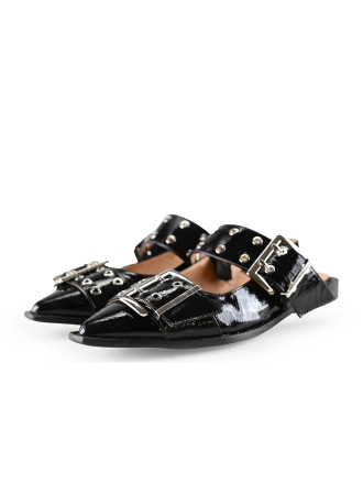 Yours Clothing Ballerina's Zwart 286770