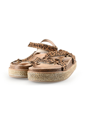 Poelman Espadrilles Bruin 286793