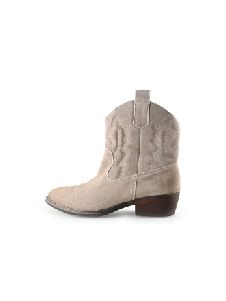 Poelman Cowboy laarzen Beige 286805