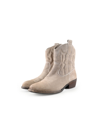 Poelman Cowboy laarzen Beige 286805