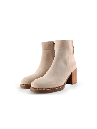 Shabbies Enkellaarzen Beige 287002