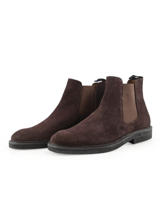 Manfield Chelsea boots Bruin 287473