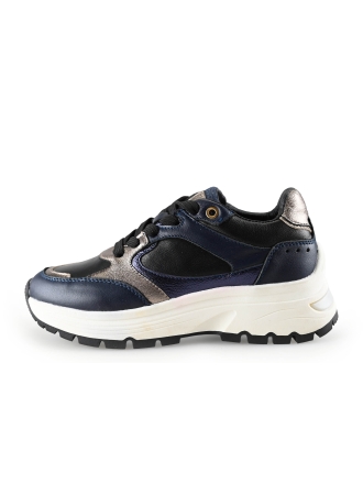Manfield Sneakers Blauw 287597