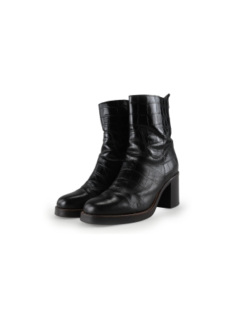 Manfield Enkellaarzen Zwart 288048