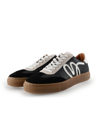 Manfield Sneakers Zwart 288060