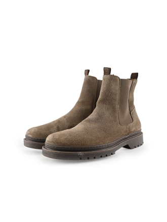Manfield Chelsea boots Bruin 288076