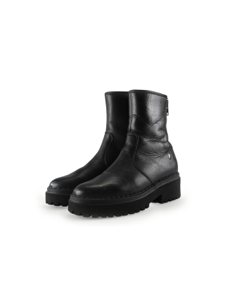 Manfield Chelsea boots Zwart 288089