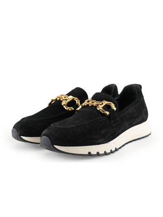 Manfield Loafers Zwart 288121