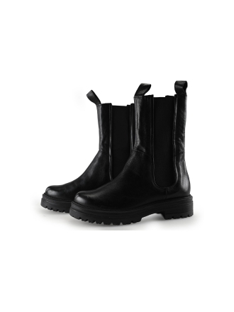 Manfield Chelsea boots Zwart 288232