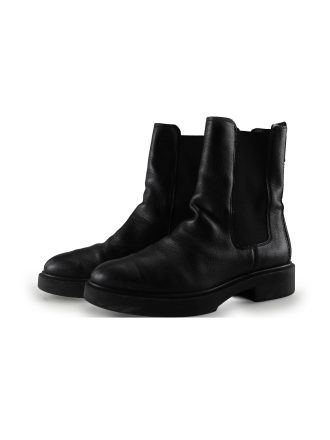 Manfield Chelsea boots Zwart 288262