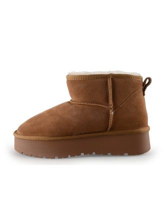Manfield Snowboots Beige 288264