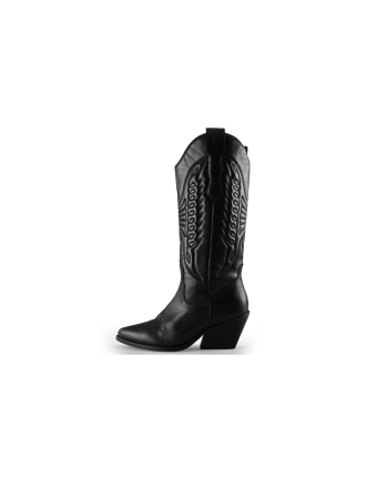 Manfield Cowboy laarzen Zwart 288307