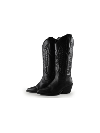 Manfield Cowboy laarzen Zwart 288307