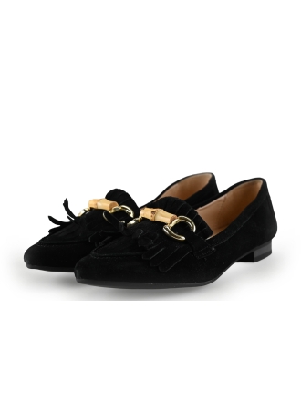 Manfield Loafers Zwart 288317